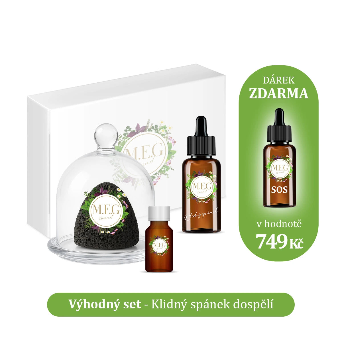 M.E.G Výhodný set - Spánek dospělí