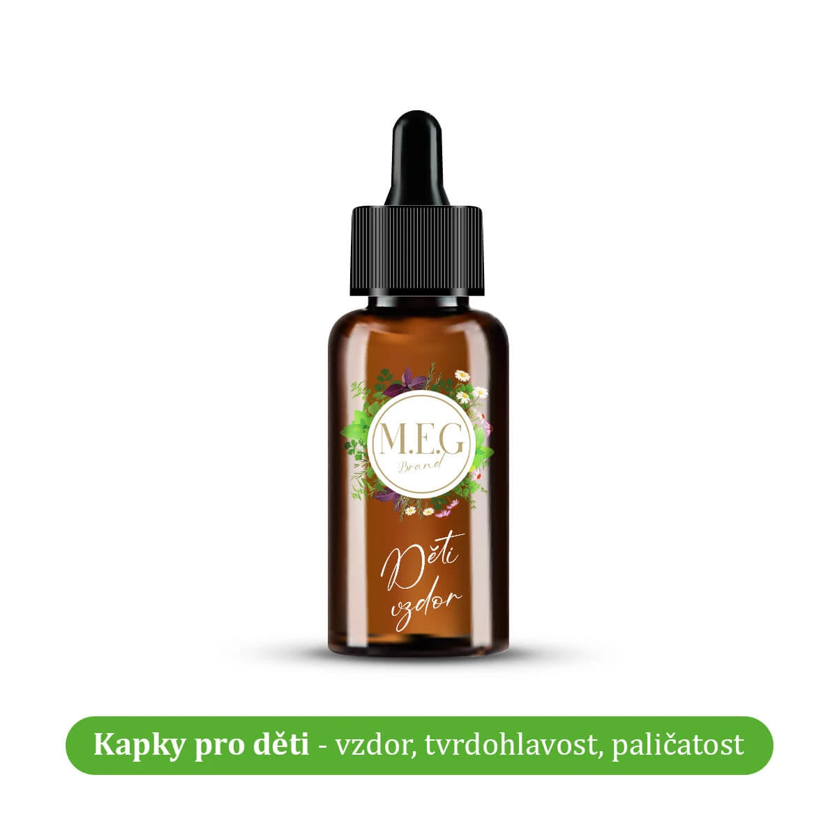 M.E.G Bio Bachovky pro děti - Vzdor, tvrdohlavost, paličatost