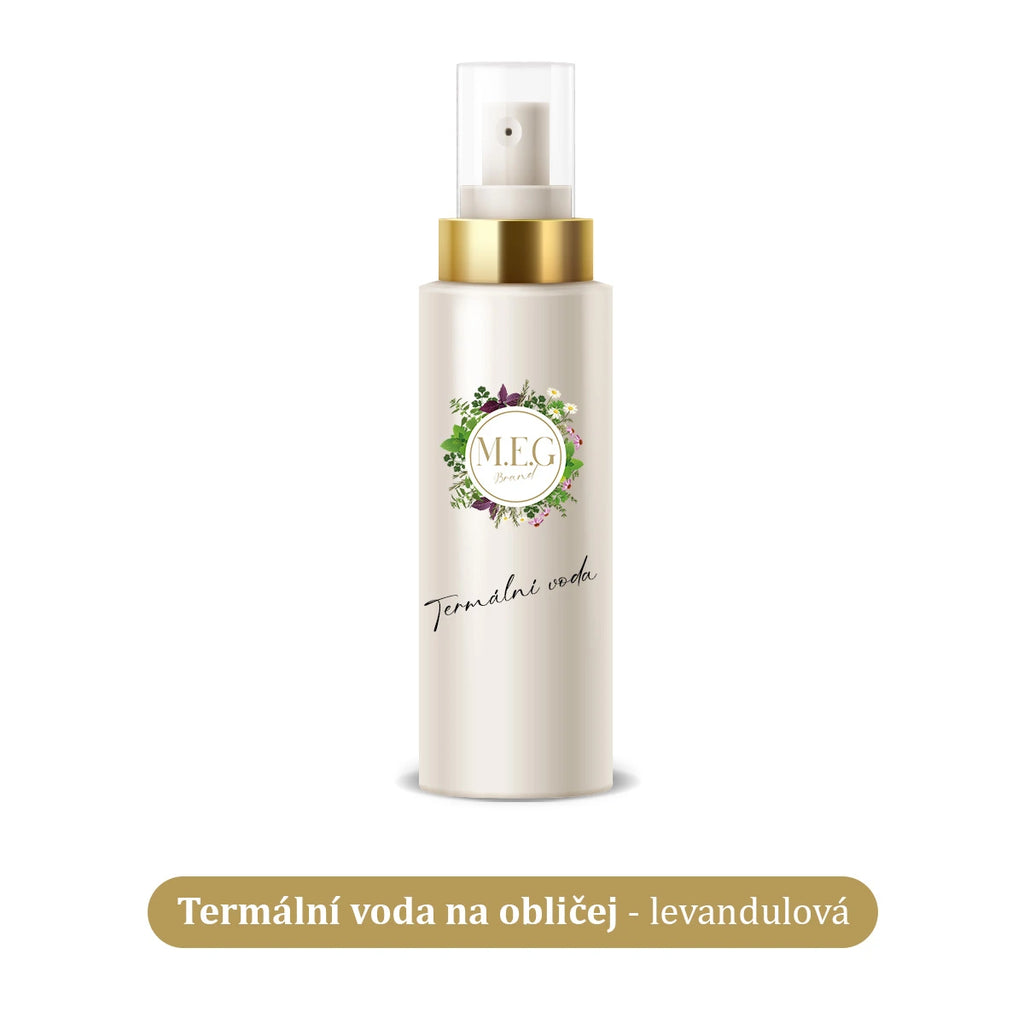 M.E.G Termální voda na obličej - levandulová