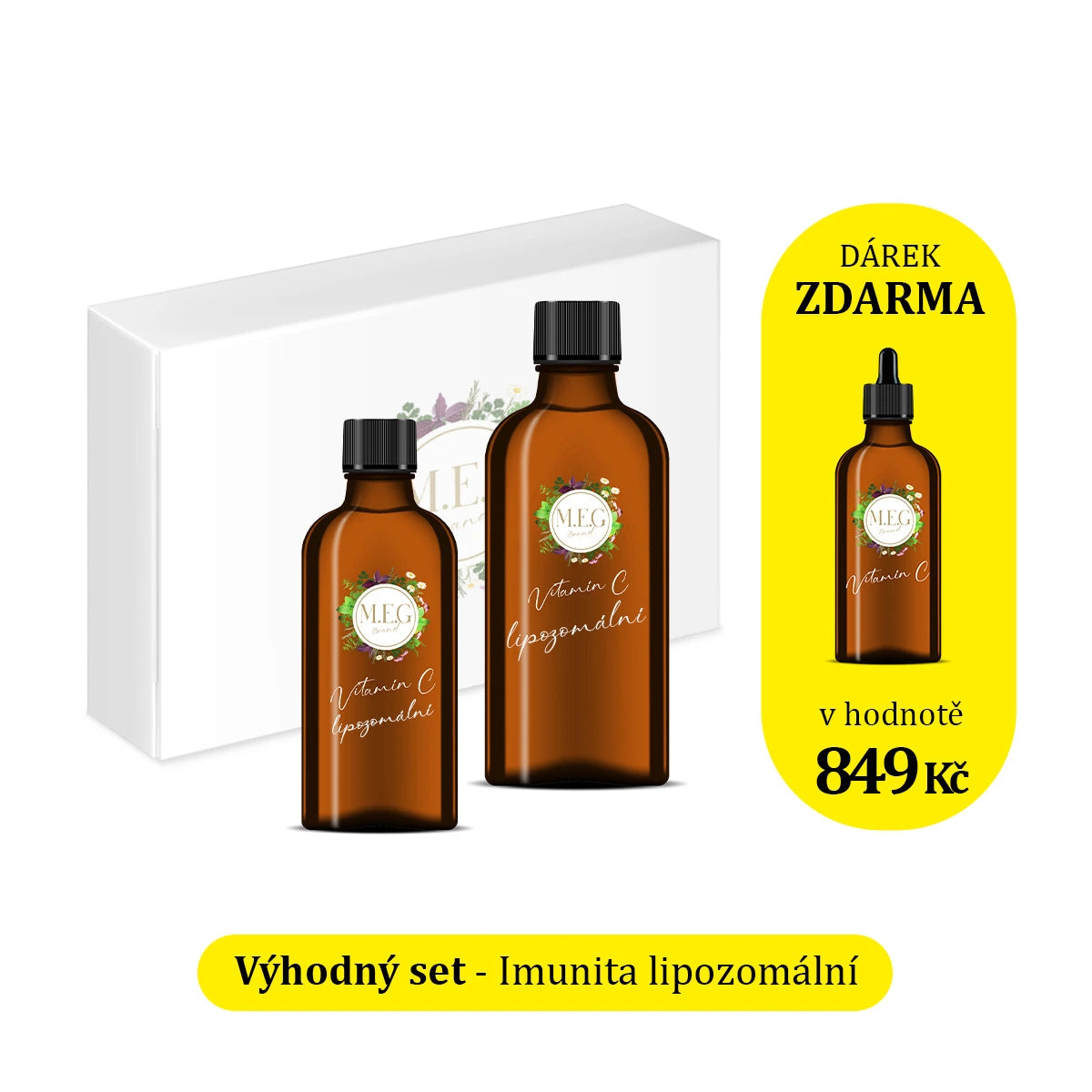M.E.G Výhodný set - Imunita Lipozomální