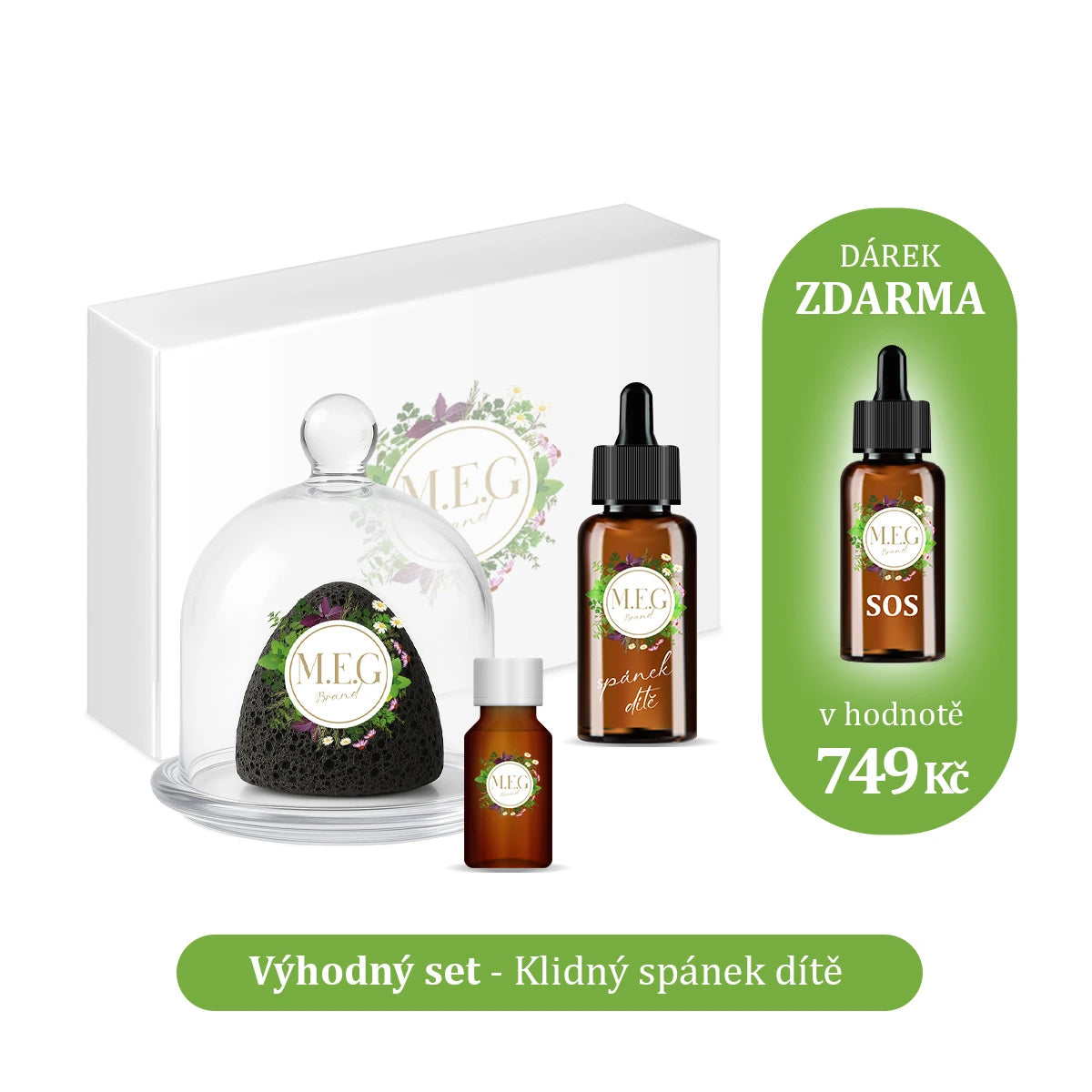 M.E.G Výhodný set - Klidný spánek dětí